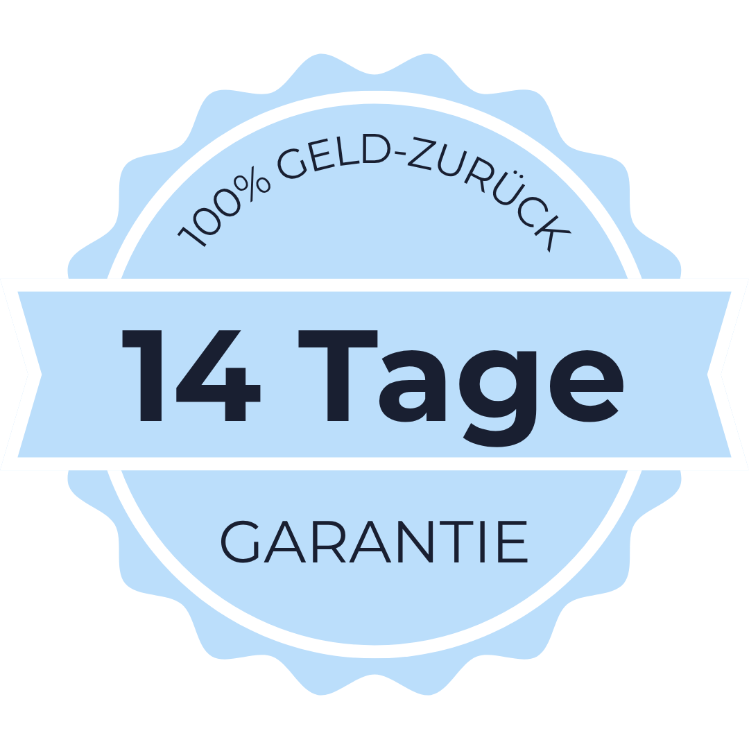 Badge 14 Tage Geld zurück Garantie